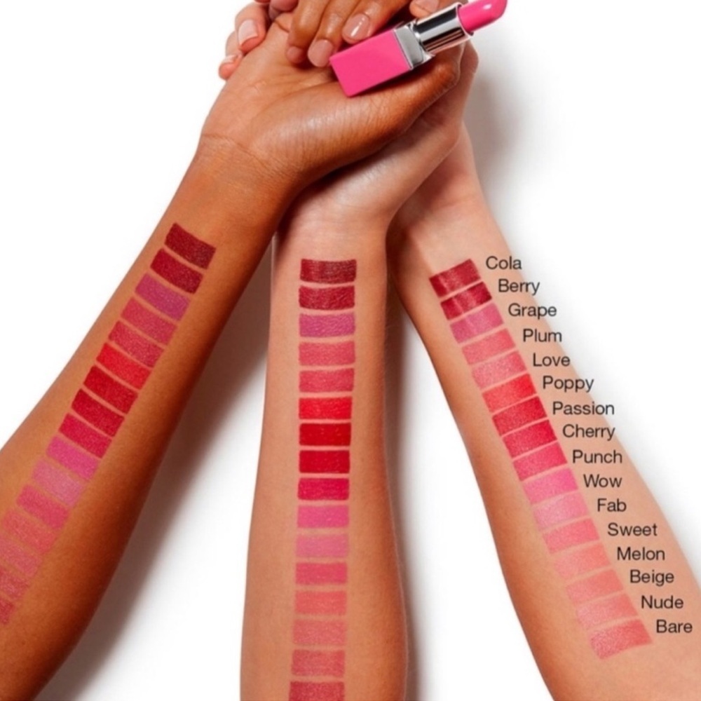 CLINIQUE Pop Lip Color Lipstick + Primer Cherry Pop NEW - Picture 8 of 8